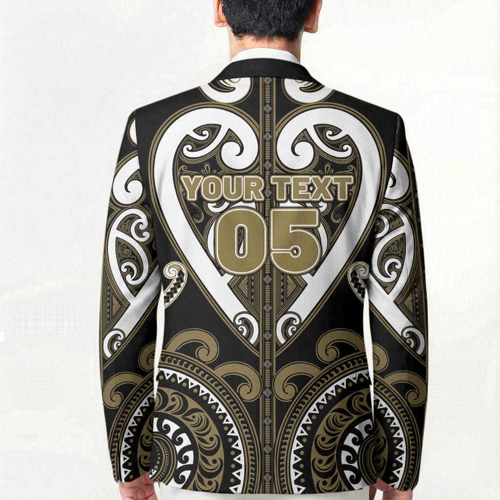 Custom Aotearoa Waikato Tainui Blazer Maori Tribal Pattern