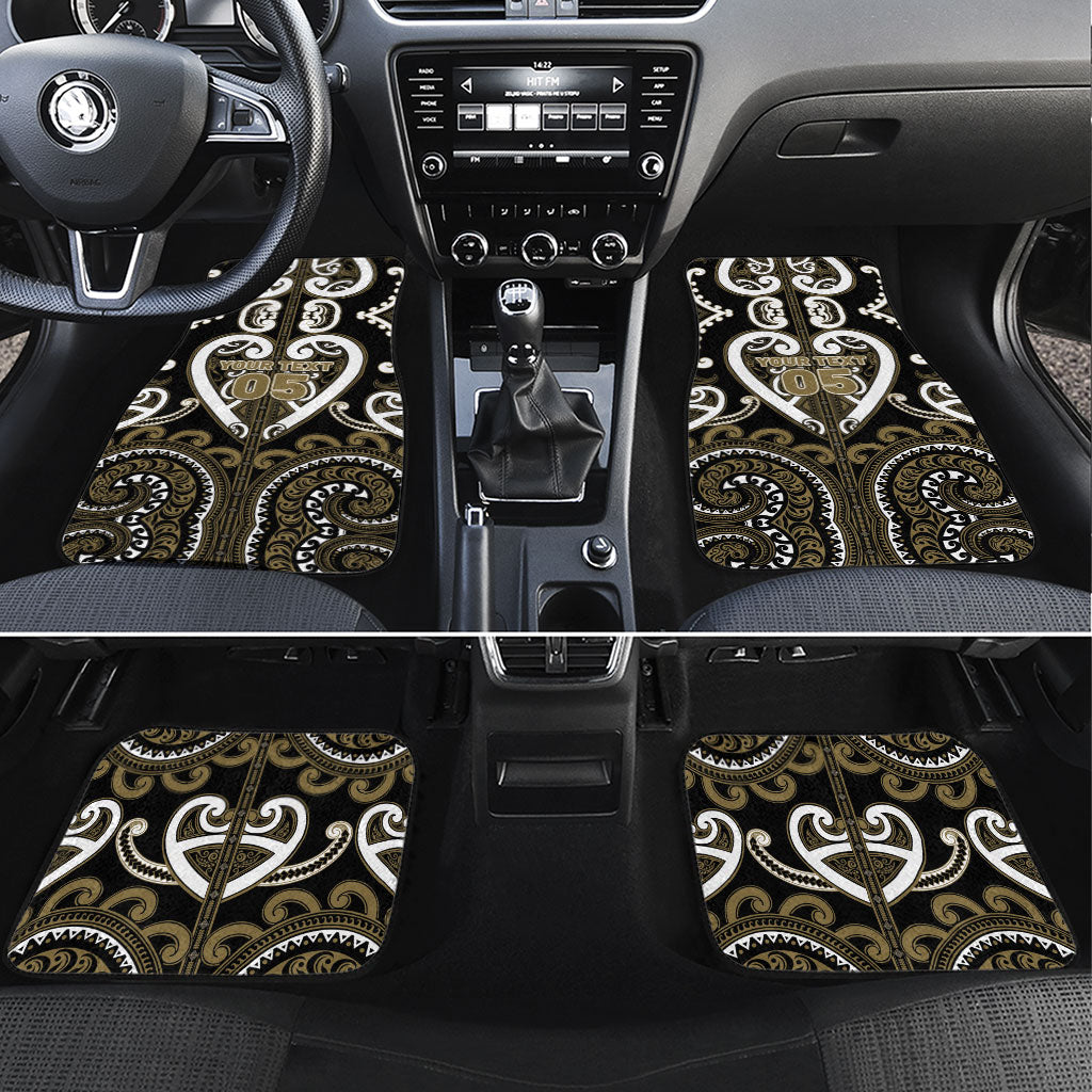 Custom Aotearoa Waikato Tainui Car Mats Maori Tribal Pattern