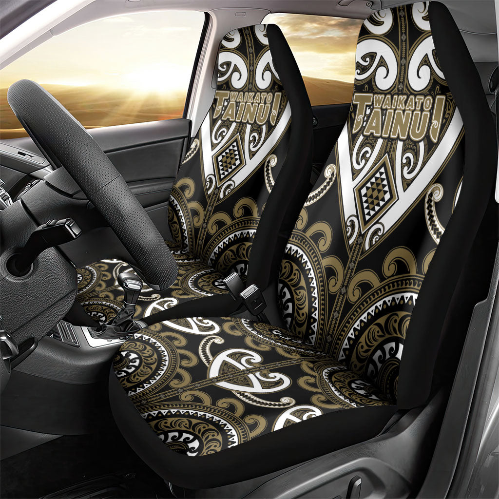 Aotearoa Waikato Tainui Car Seat Cover Maori Tribal Pattern