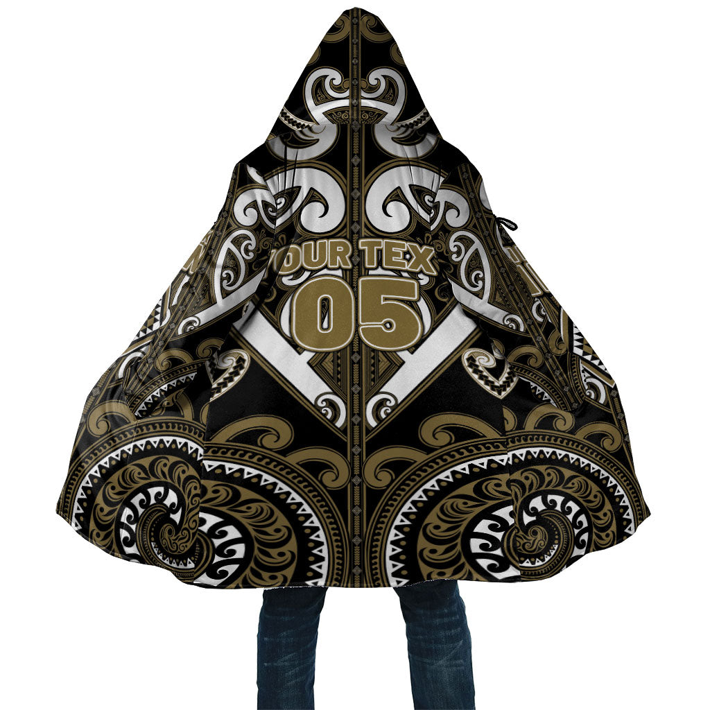 Custom Aotearoa Waikato Tainui Cloak Maori Tribal Pattern