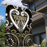 Aotearoa Waikato Tainui Garden Flag Maori Tribal Pattern