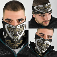 Aotearoa Waikato Tainui Neck Gaiter Maori Tribal Pattern