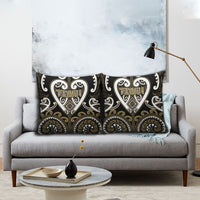 Aotearoa Waikato Tainui Pillow Cover Maori Tribal Pattern