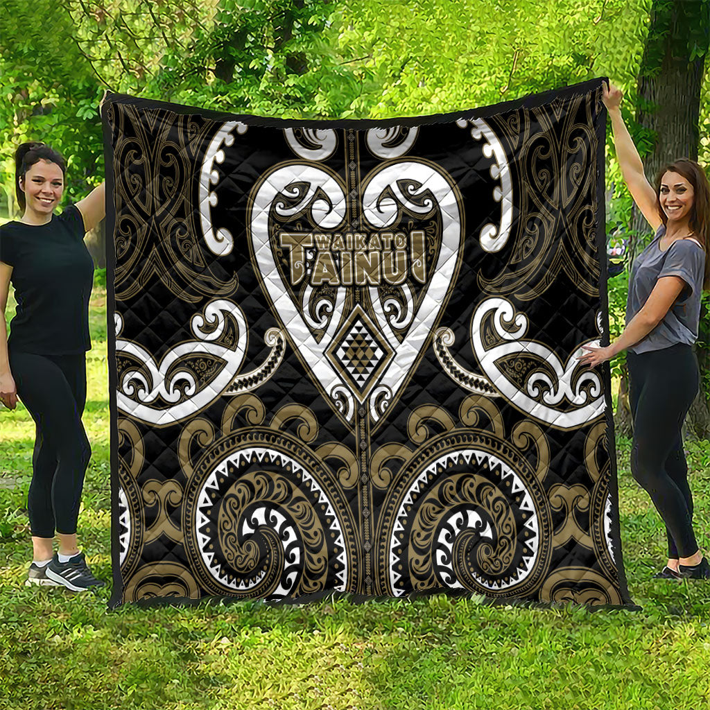 Aotearoa Waikato Tainui Quilt Maori Tribal Pattern