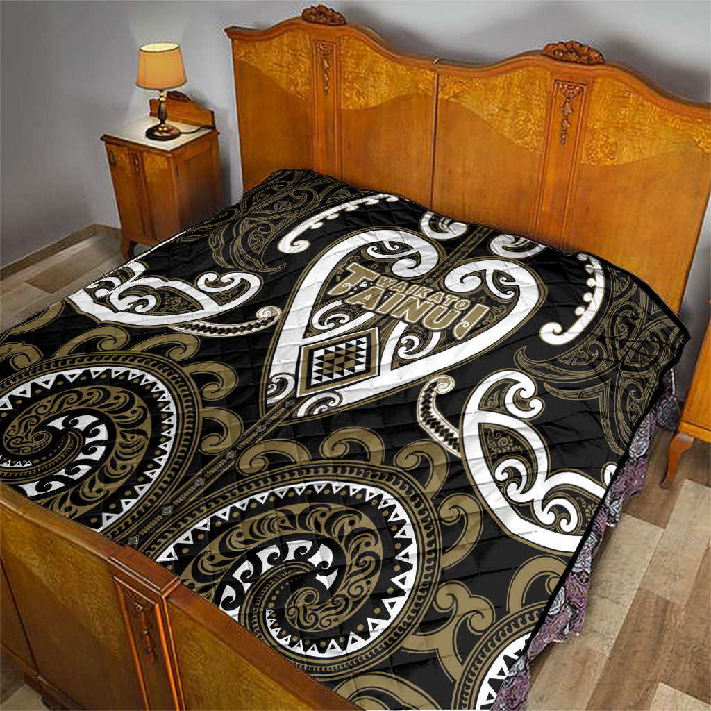 Aotearoa Waikato Tainui Quilt Maori Tribal Pattern