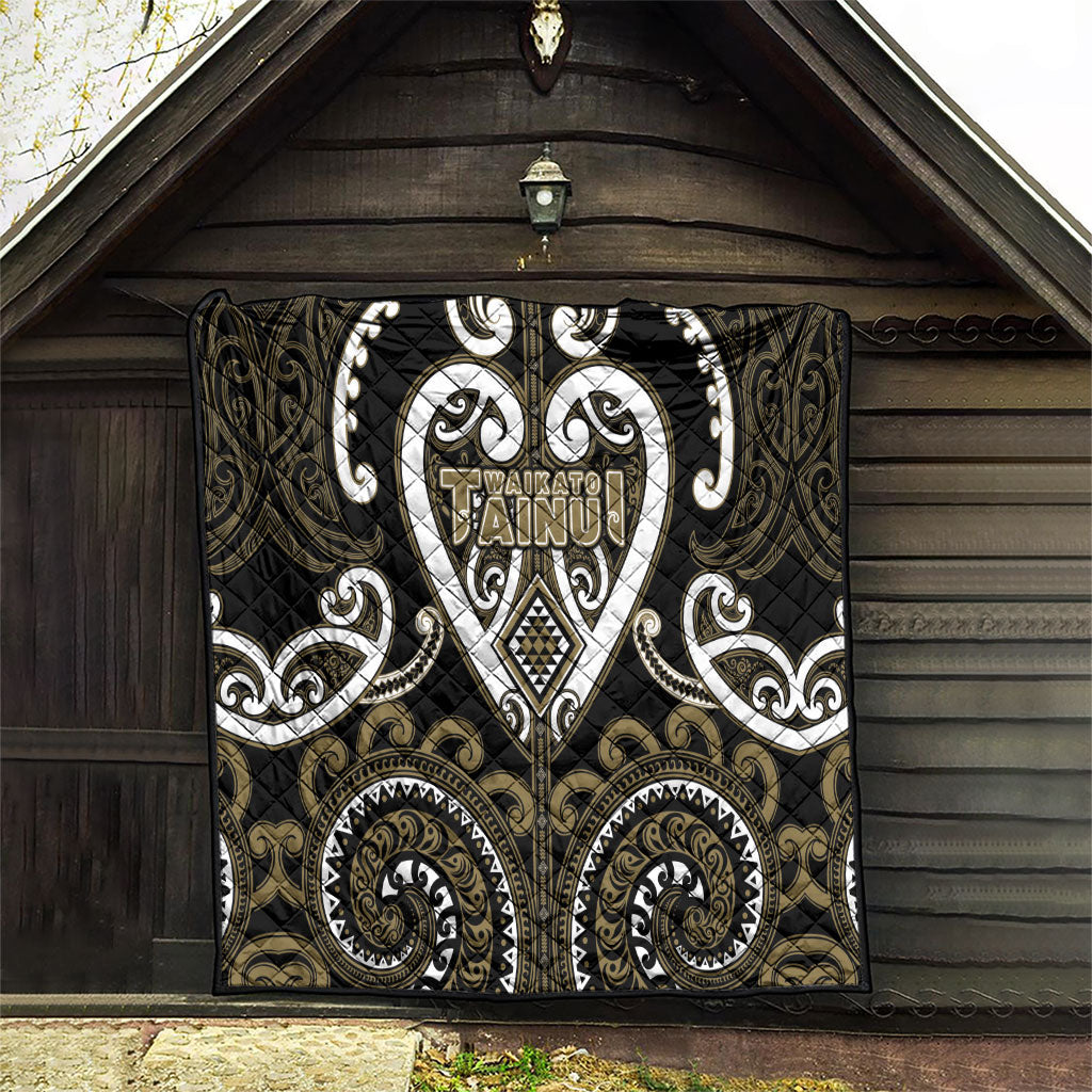 Aotearoa Waikato Tainui Quilt Maori Tribal Pattern