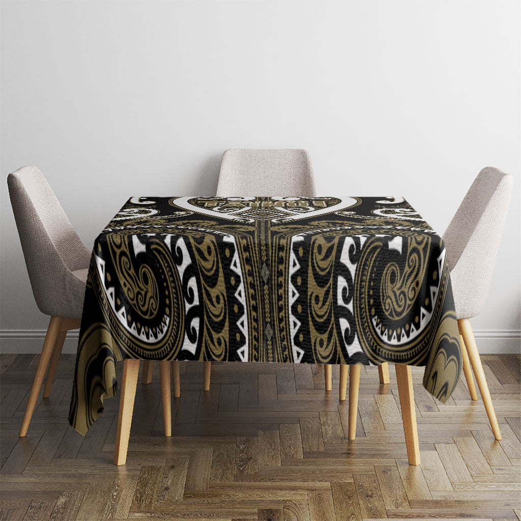 Aotearoa Waikato Tainui Tablecloth Maori Tribal Pattern