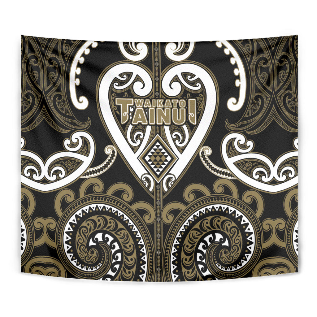 Aotearoa Waikato Tainui Tapestry Maori Tribal Pattern