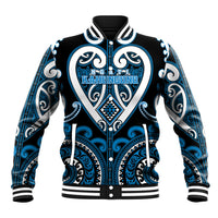 Custom Aotearoa Ngati Kahungunu Baseball Jacket Maori Tribal Pattern