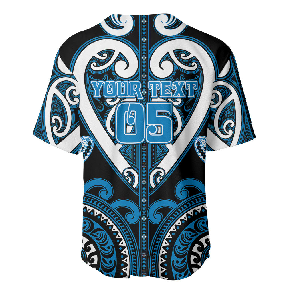 Custom Aotearoa Ngati Kahungunu Baseball Jersey Maori Tribal Pattern
