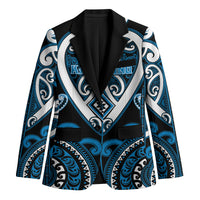 Custom Aotearoa Ngati Kahungunu Blazer Maori Tribal Pattern