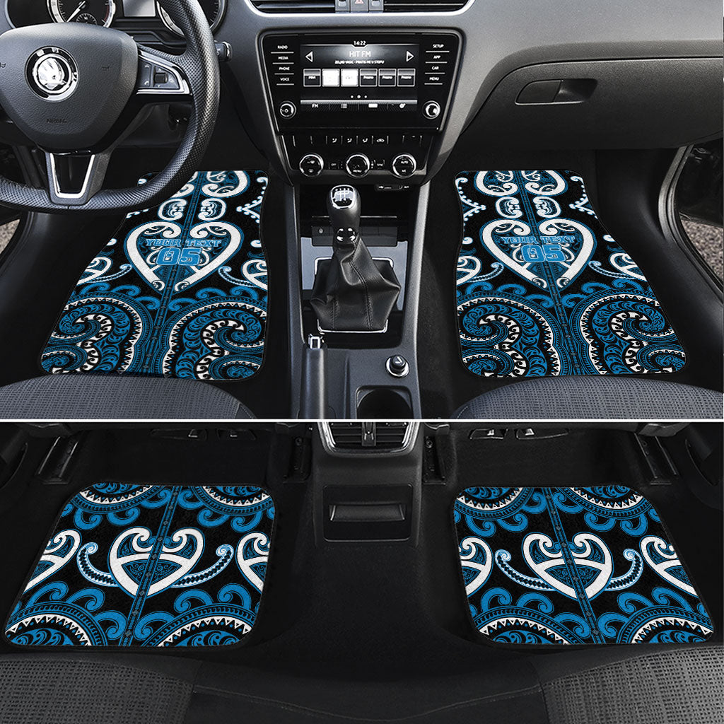 Custom Aotearoa Ngati Kahungunu Car Mats Maori Tribal Pattern