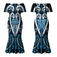 Custom Aotearoa Ngati Kahungunu Family Matching Mermaid Dress and Hawaiian Shirt Maori Tribal Pattern