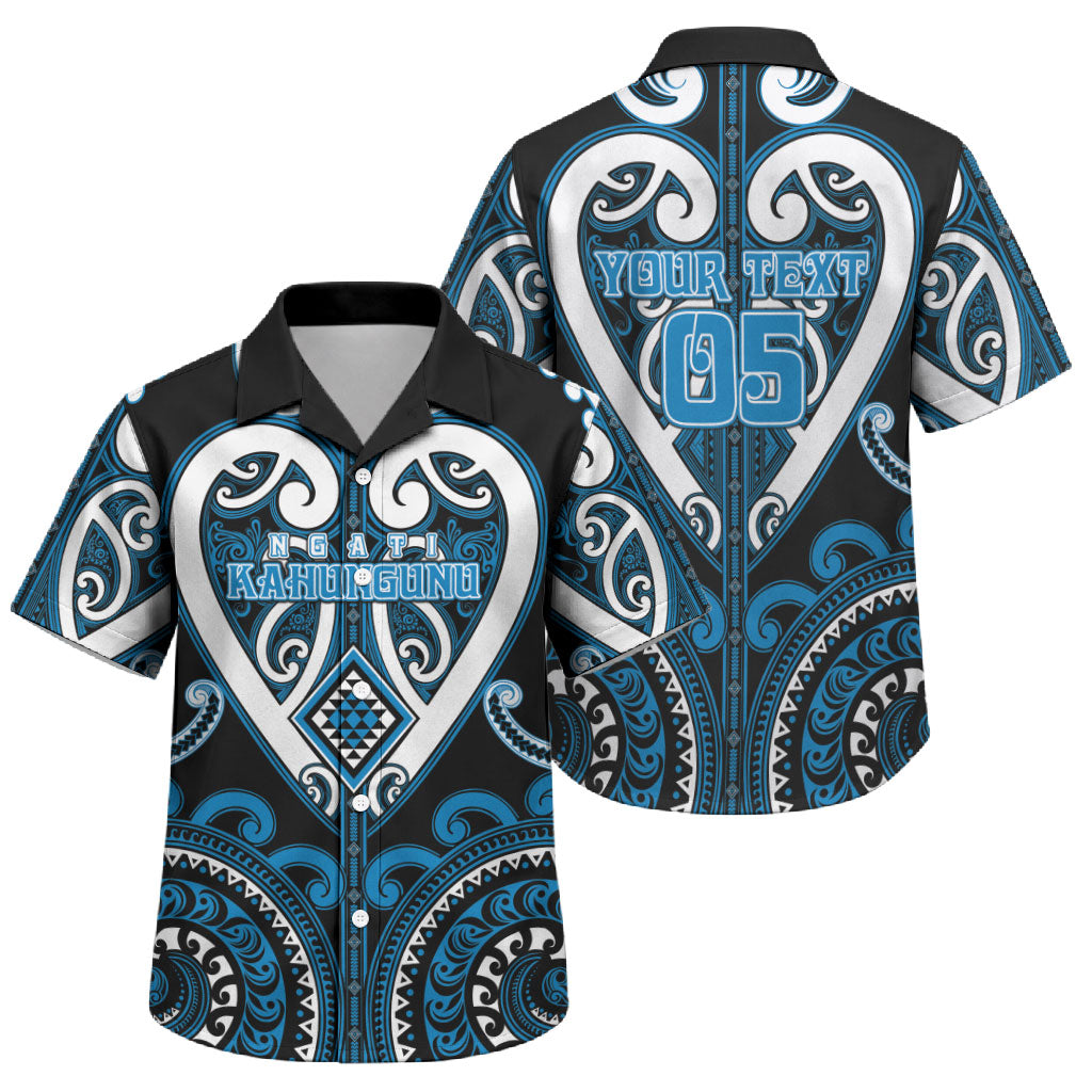 Custom Aotearoa Ngati Kahungunu Family Matching Summer Maxi Dress and Hawaiian Shirt Maori Tribal Pattern