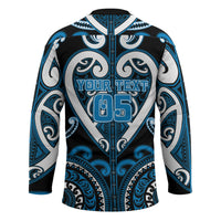 Custom Aotearoa Ngati Kahungunu Hockey Jersey Maori Tribal Pattern