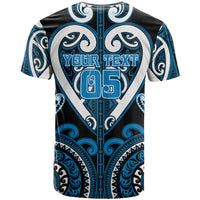 Custom Aotearoa Ngati Kahungunu T Shirt Maori Tribal Pattern