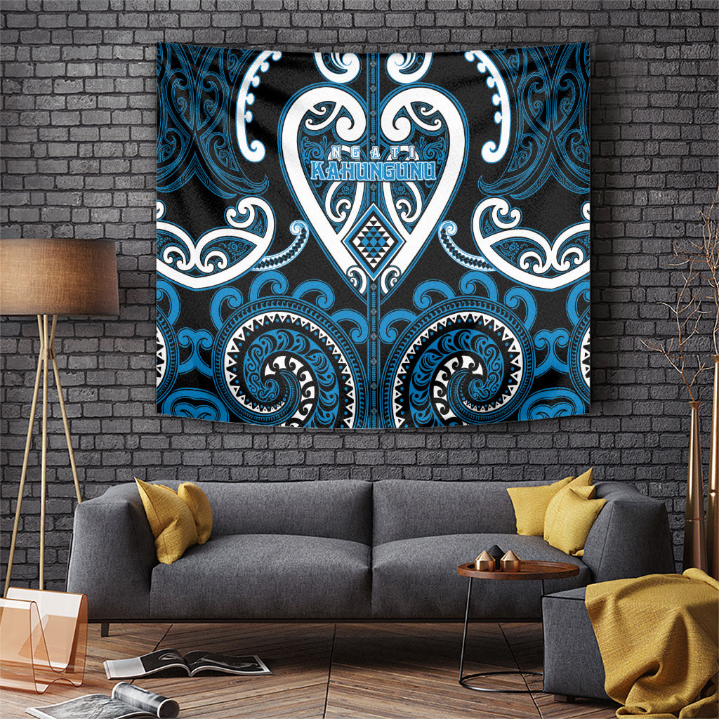 Aotearoa Ngati Kahungunu Tapestry Maori Tribal Pattern