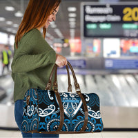 Aotearoa Ngati Kahungunu Travel Bag Maori Tribal Pattern