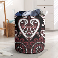 Aotearoa Te Arawa Laundry Basket Maori Tribal Pattern