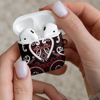 Aotearoa Te Arawa AirPods Case Maori Tribal Pattern
