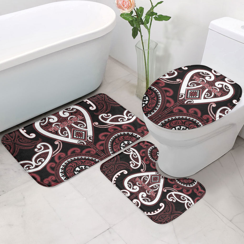 Aotearoa Te Arawa Bathroom Set Maori Tribal Pattern