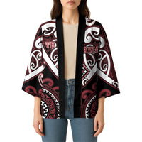 Custom Aotearoa Te Arawa Kimono Maori Tribal Pattern