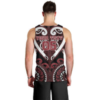 Custom Aotearoa Te Arawa Men Tank Top Maori Tribal Pattern