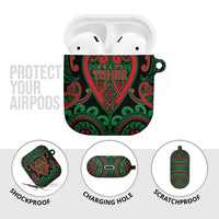 Aotearoa Ngai Tuhoe AirPods Case Maori Tribal Pattern