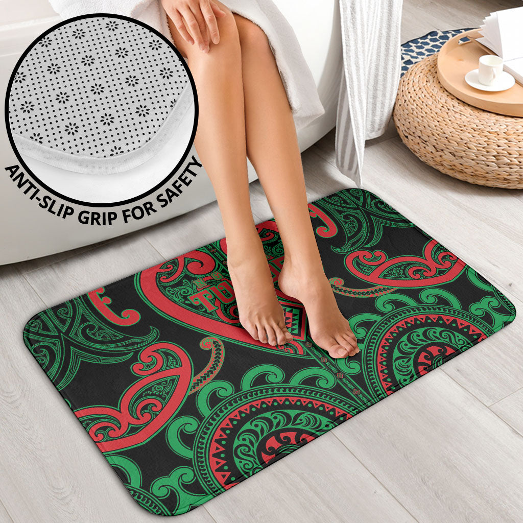 Aotearoa Ngai Tuhoe Bathroom Set Maori Tribal Pattern