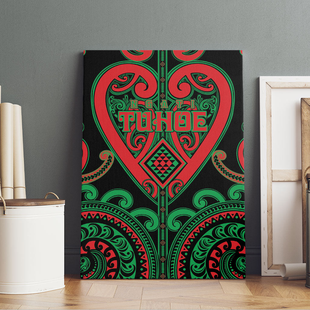 Aotearoa Ngai Tuhoe Canvas Wall Art Maori Tribal Pattern