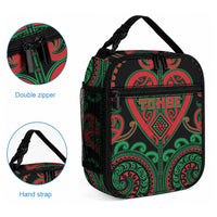 Aotearoa Ngai Tuhoe Lunch Bag Maori Tribal Pattern LT05 - Polynesian Pride
