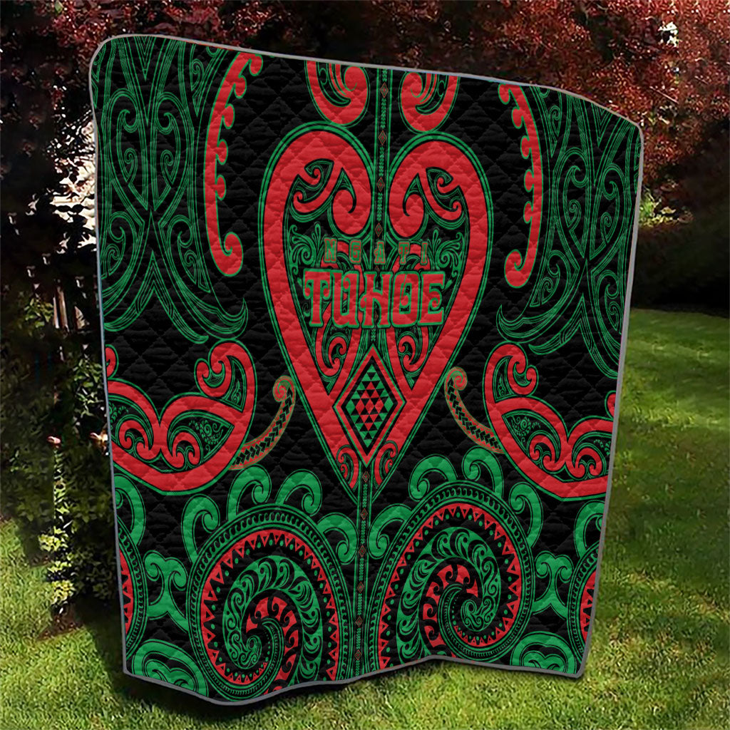 Aotearoa Ngai Tuhoe Quilt Maori Tribal Pattern