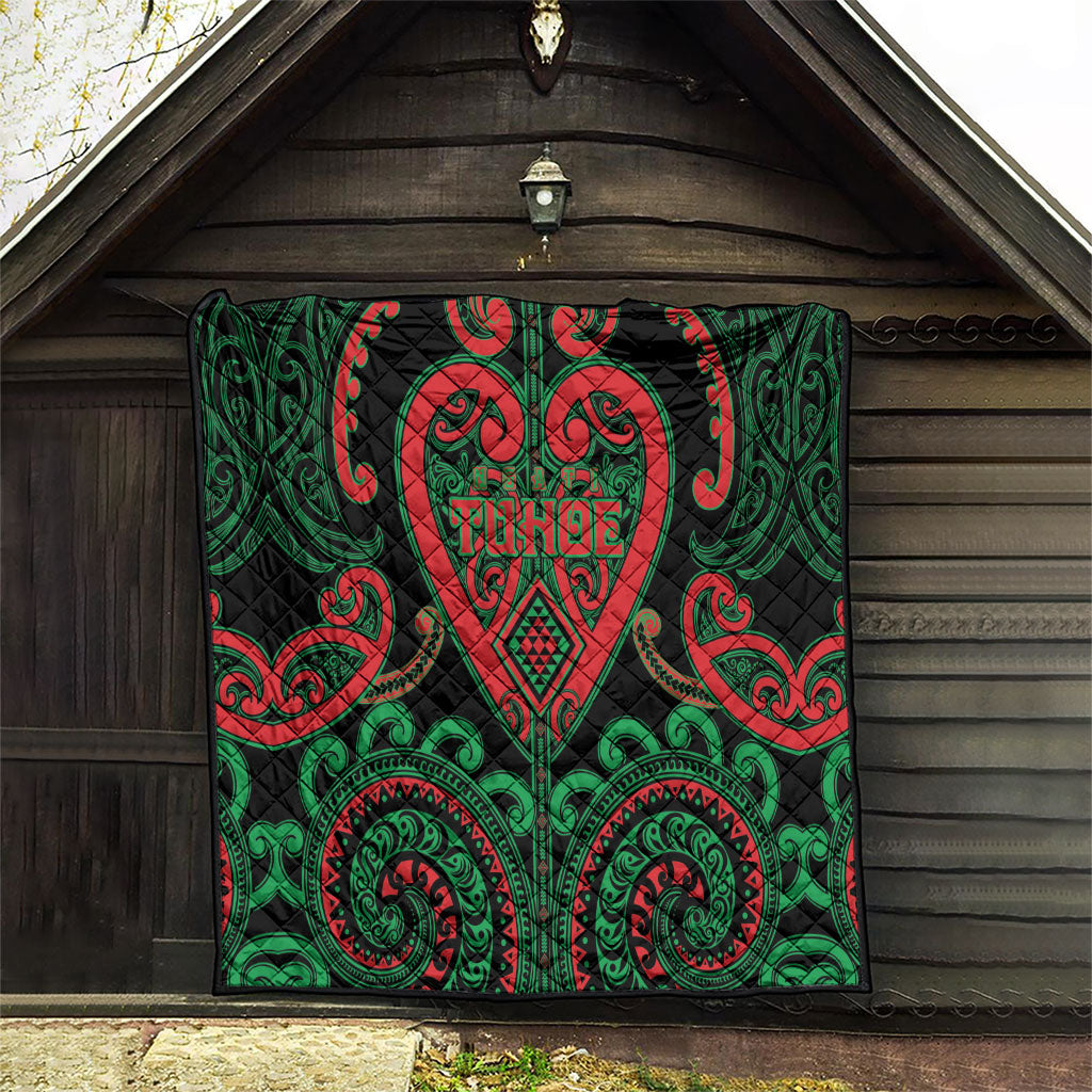 Aotearoa Ngai Tuhoe Quilt Maori Tribal Pattern