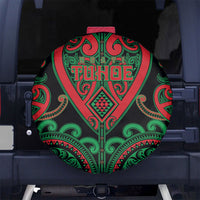 Aotearoa Ngai Tuhoe Spare Tire Cover Maori Tribal Pattern