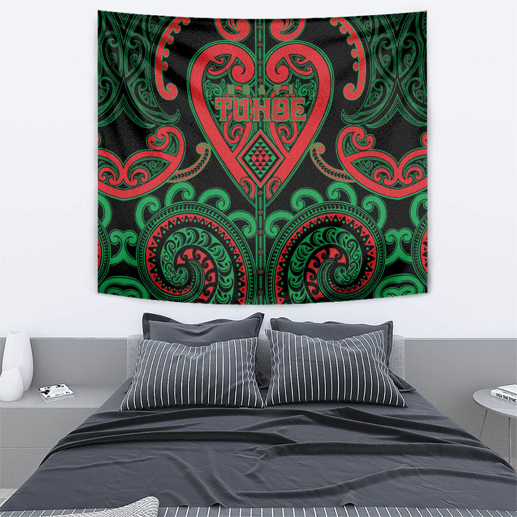 Aotearoa Ngai Tuhoe Tapestry Maori Tribal Pattern