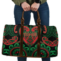 Aotearoa Ngai Tuhoe Travel Bag Maori Tribal Pattern