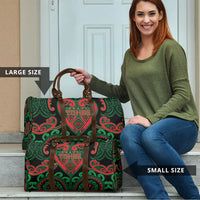 Aotearoa Ngai Tuhoe Travel Bag Maori Tribal Pattern