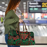 Aotearoa Ngai Tuhoe Travel Bag Maori Tribal Pattern