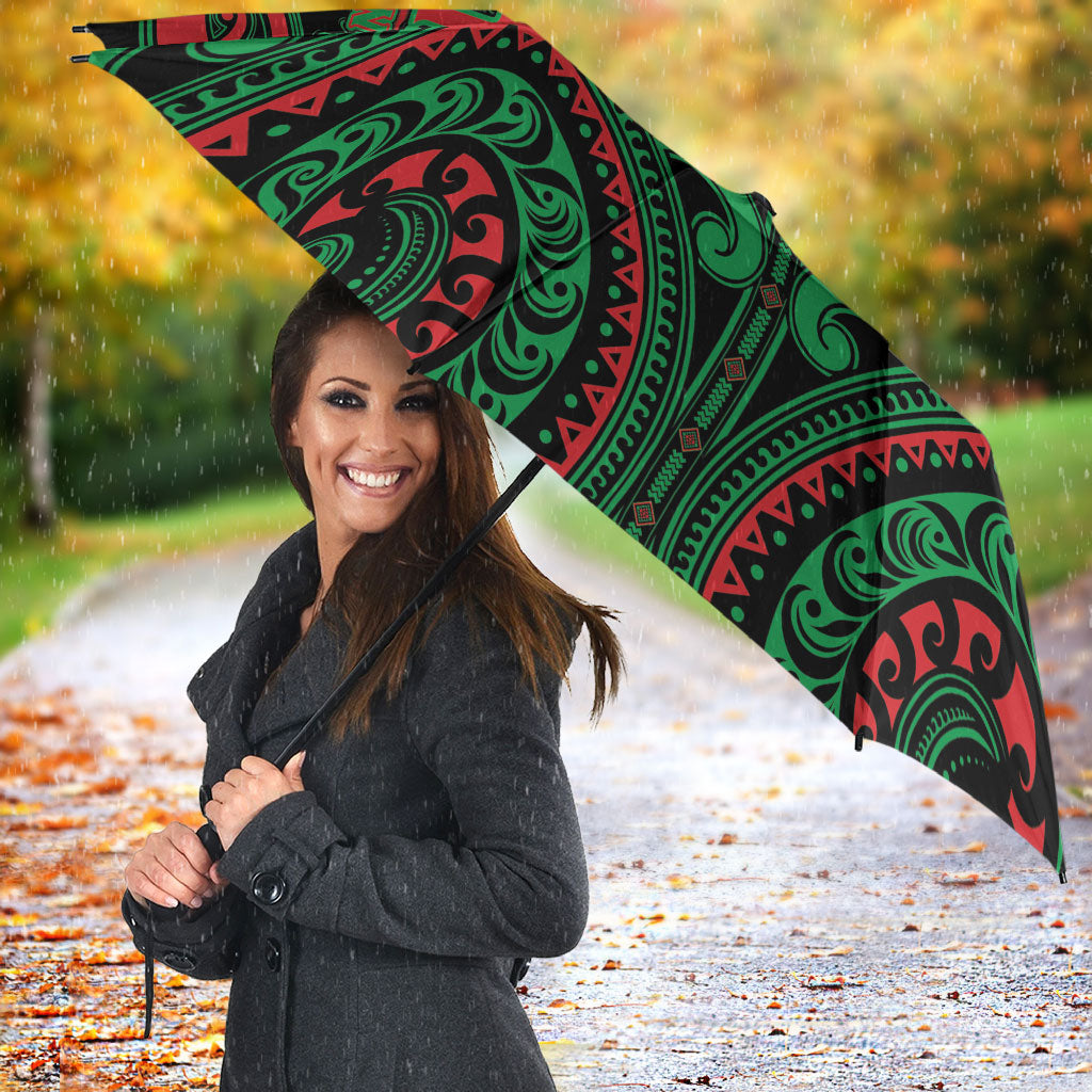 Aotearoa Ngai Tuhoe Umbrella Maori Tribal Pattern