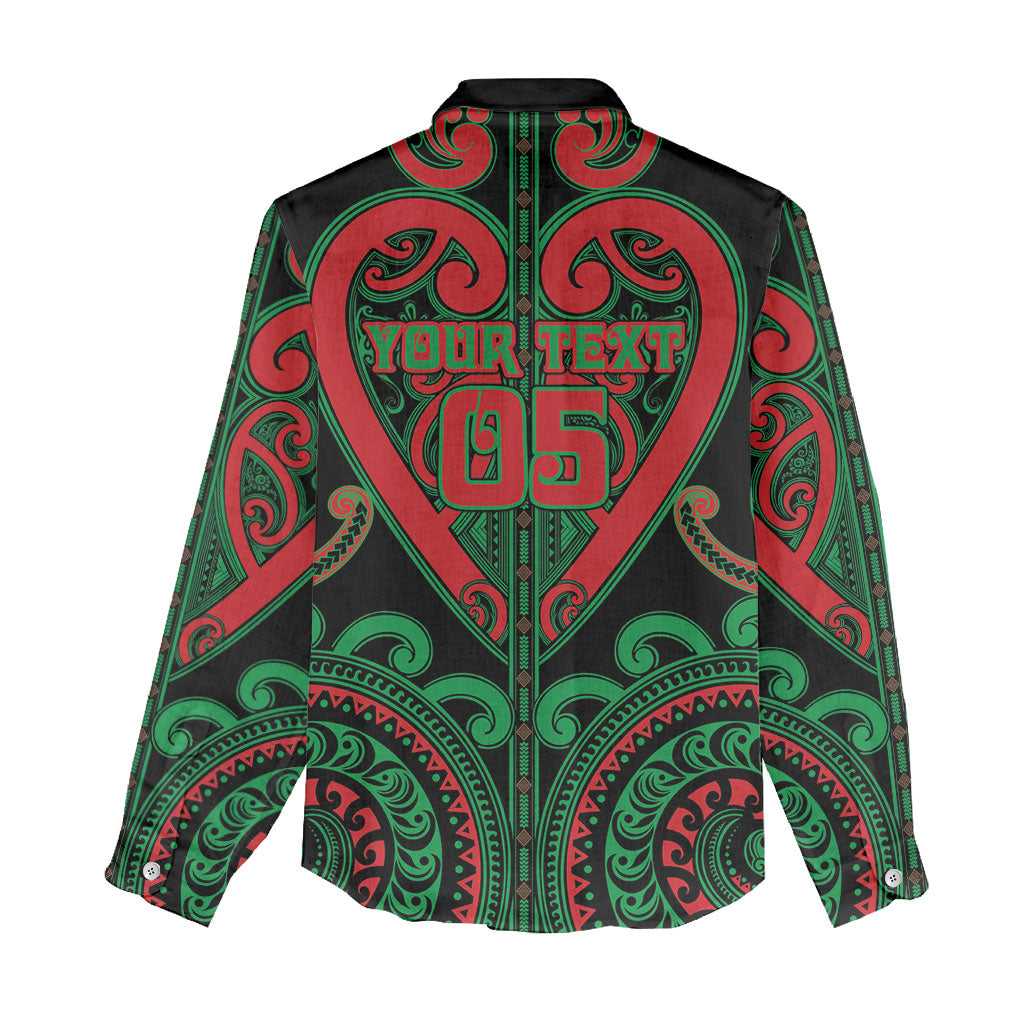 Custom Aotearoa Ngai Tuhoe Women Casual Shirt Maori Tribal Pattern