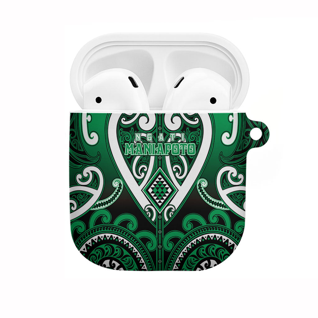 Aotearoa Ngati Maniapoto AirPods Case Maori Tribal Pattern