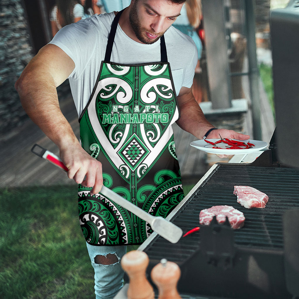 Aotearoa Ngati Maniapoto Apron Maori Tribal Pattern