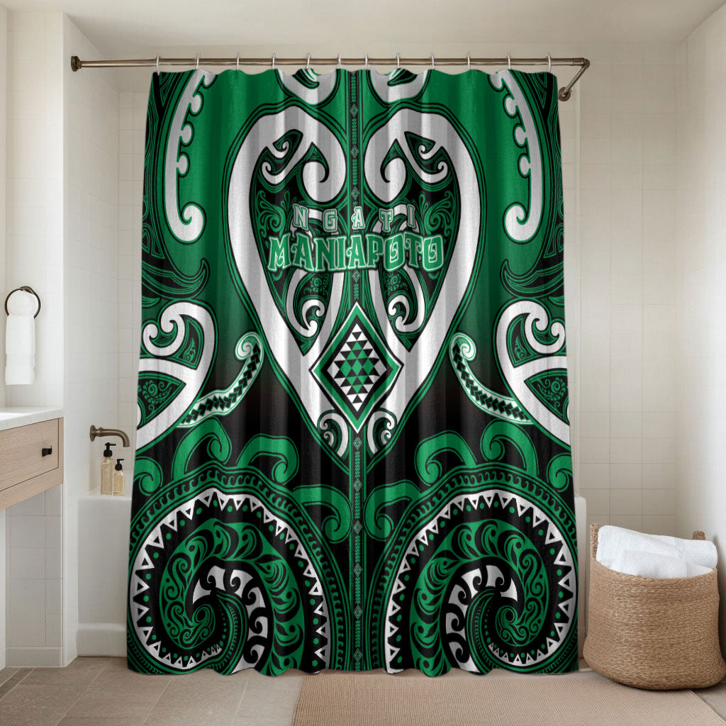 Aotearoa Ngati Maniapoto Bathroom Set Maori Tribal Pattern