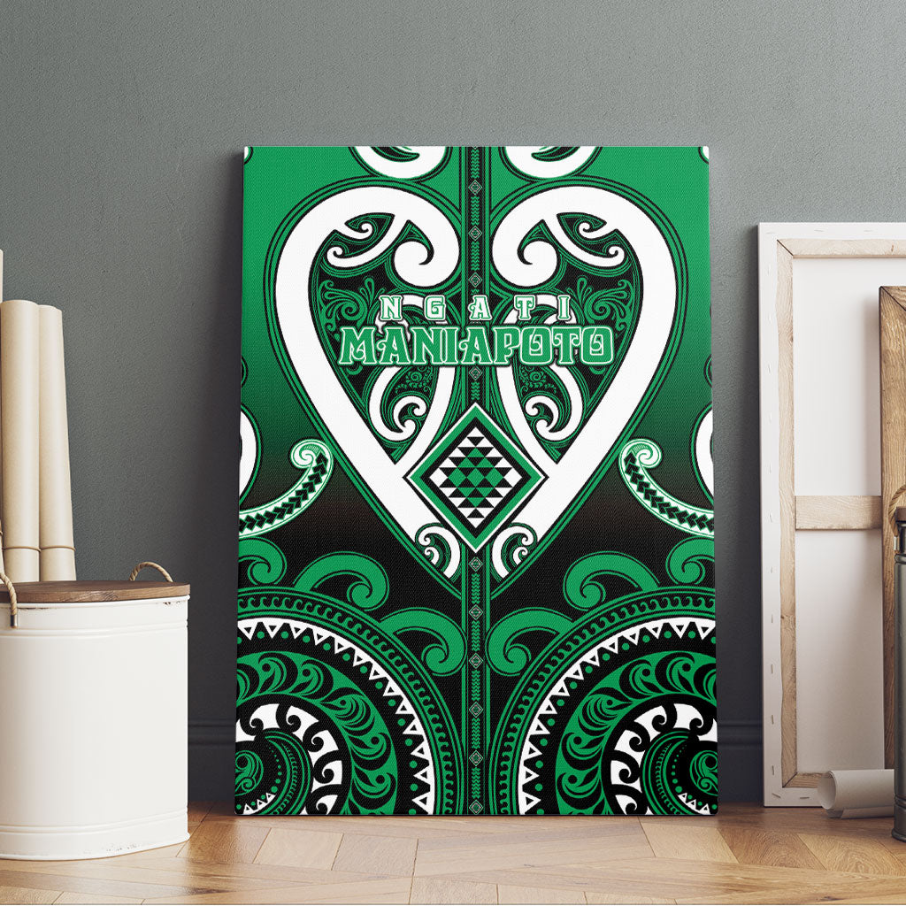 Aotearoa Ngati Maniapoto Canvas Wall Art Maori Tribal Pattern