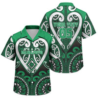 Custom Aotearoa Ngati Maniapoto Family Matching Long Sleeve Bodycon Dress and Hawaiian Shirt Maori Tribal Pattern