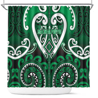 Aotearoa Ngati Maniapoto Shower Curtain Maori Tribal Pattern