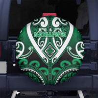 Aotearoa Ngati Maniapoto Spare Tire Cover Maori Tribal Pattern