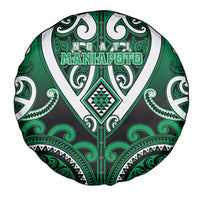Aotearoa Ngati Maniapoto Spare Tire Cover Maori Tribal Pattern