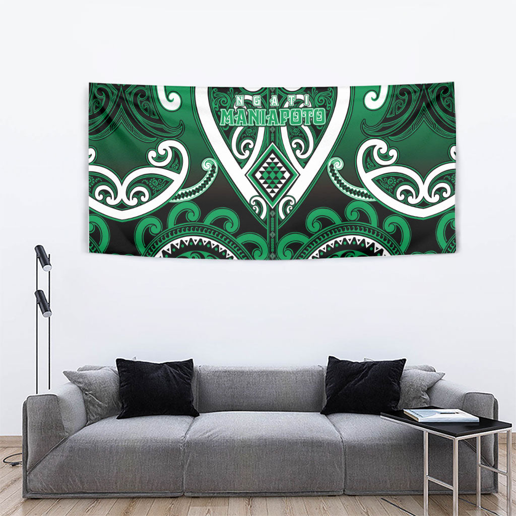 Aotearoa Ngati Maniapoto Tapestry Maori Tribal Pattern
