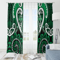 Aotearoa Ngati Maniapoto Window Curtain Maori Tribal Pattern